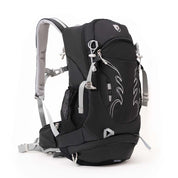 30 L Wanderrucksack Herren & Damen mit gepolsterten Schultergurten, Hüftgurt, mehreren Fächern und Befestigungen; ideal für Outdoor-Abenteuer und Trekking.