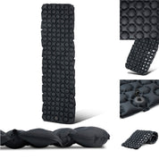 Ultraleichte Isomatte Air Light: Campingmatte mit wabenförmigen Luftkammern, stabilem Inflation-Ventil und kompakt gerollt für einfachen Transport, ideal für Outdoor-Abenteuer.