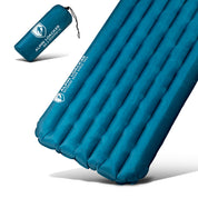 Leichte Isomatte für 4 Jahreszeiten: Alpin Locker R5, aufblasbar, mit Packsack. Ideal für Camping, bietet hervorragende Isolation und Komfort. Perfekt für Abenteuer in der Natur.