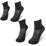 Leichte Merino Wandersocken Herren & Damen mit Mesh-Panels, verstärkten Fersen und Zehen, kontrastierenden Stichen für Unterstützung; ideal für Outdoor-Aktivitäten.