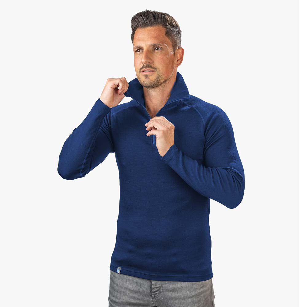 m², justiert Kragen. Ideal für Outdoor-Aktivitäten dank atmungsaktiver, antibakterieller Merinowolle. Perfekt für Abenteuer und Alltag.