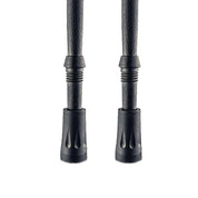 Zwei robuste Gummi-Aufsätze für Wanderstöcke, ideal als Ersatz für Schnee, Schlamm, Asphalt, Wandern und Nordic Walking. Perfekte Passform für Alpin Loacker Stöcke.