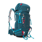 35 Liter Wanderrucksack Herren & Damen mit gepolsterten Gurten, Hüftgurt, Kompressionsriemen, Taschen für Ausrüstung und integrierter Regenhülle, ideal für Outdoor-Abenteuer.