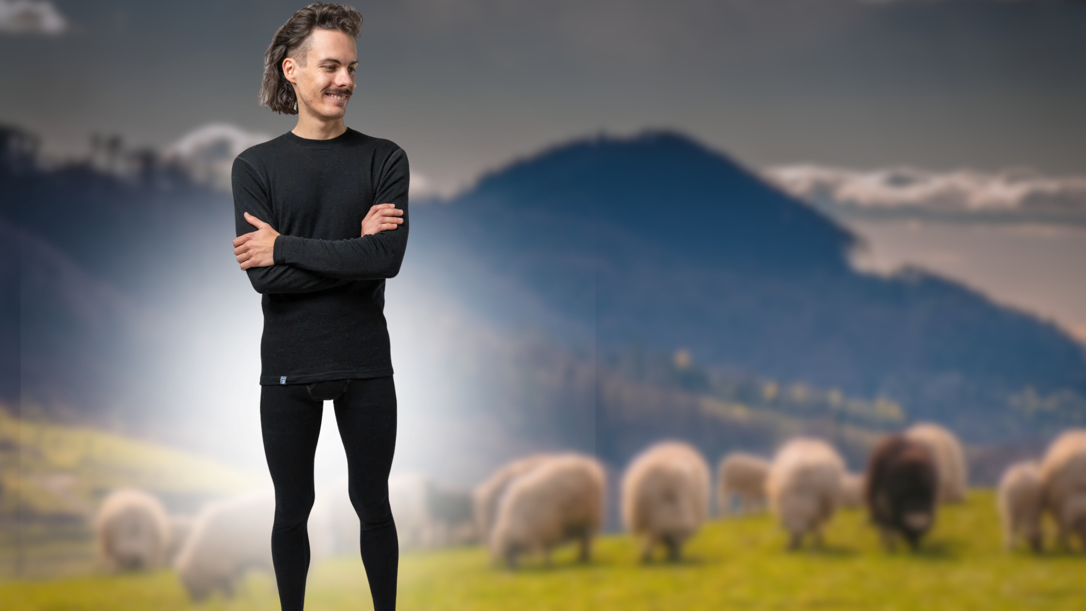 Merino Unterwäsche Herren warm trocken und geruchsfrei