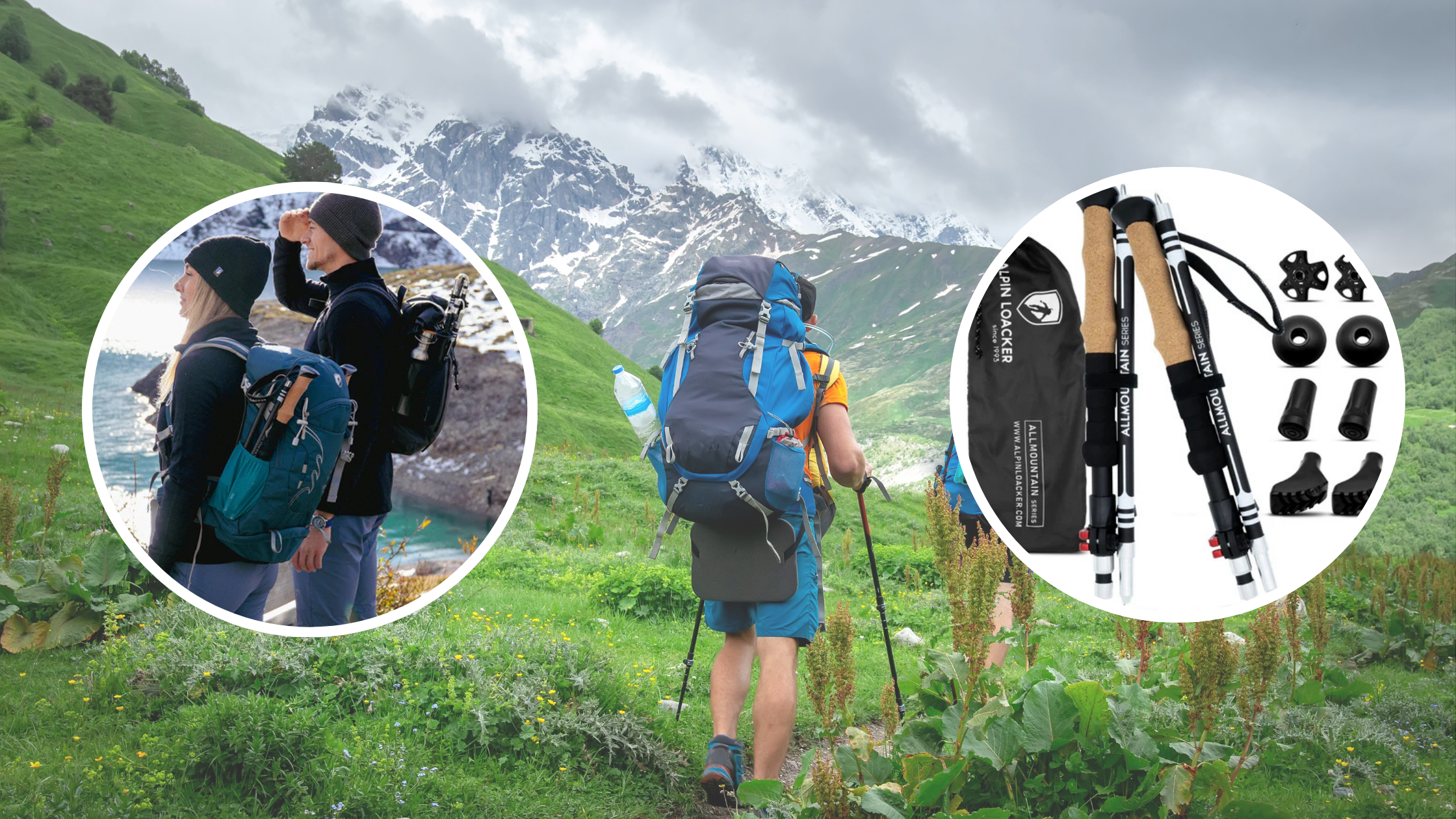 Trekkingstock faltbar – ideal für Winterwanderungen und kompakte Rucksackreisen