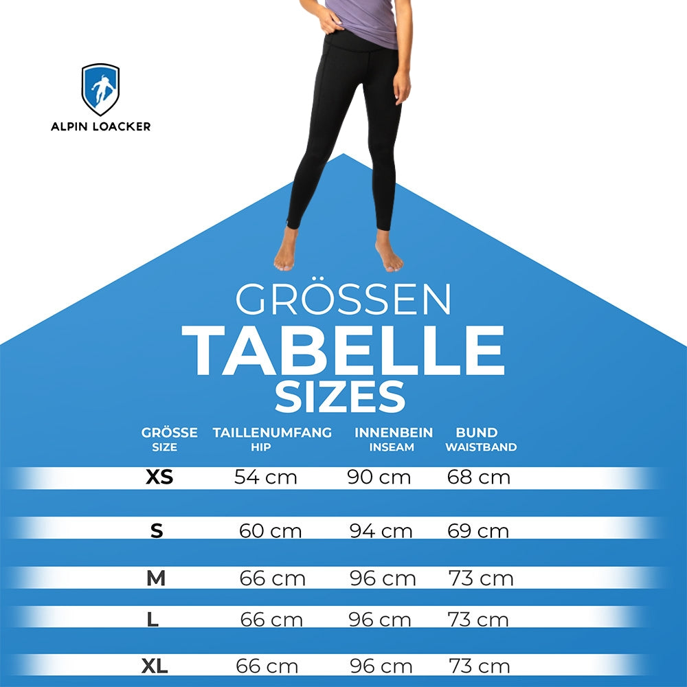 Merino Leggings/Hose Damen - 290 g/m2