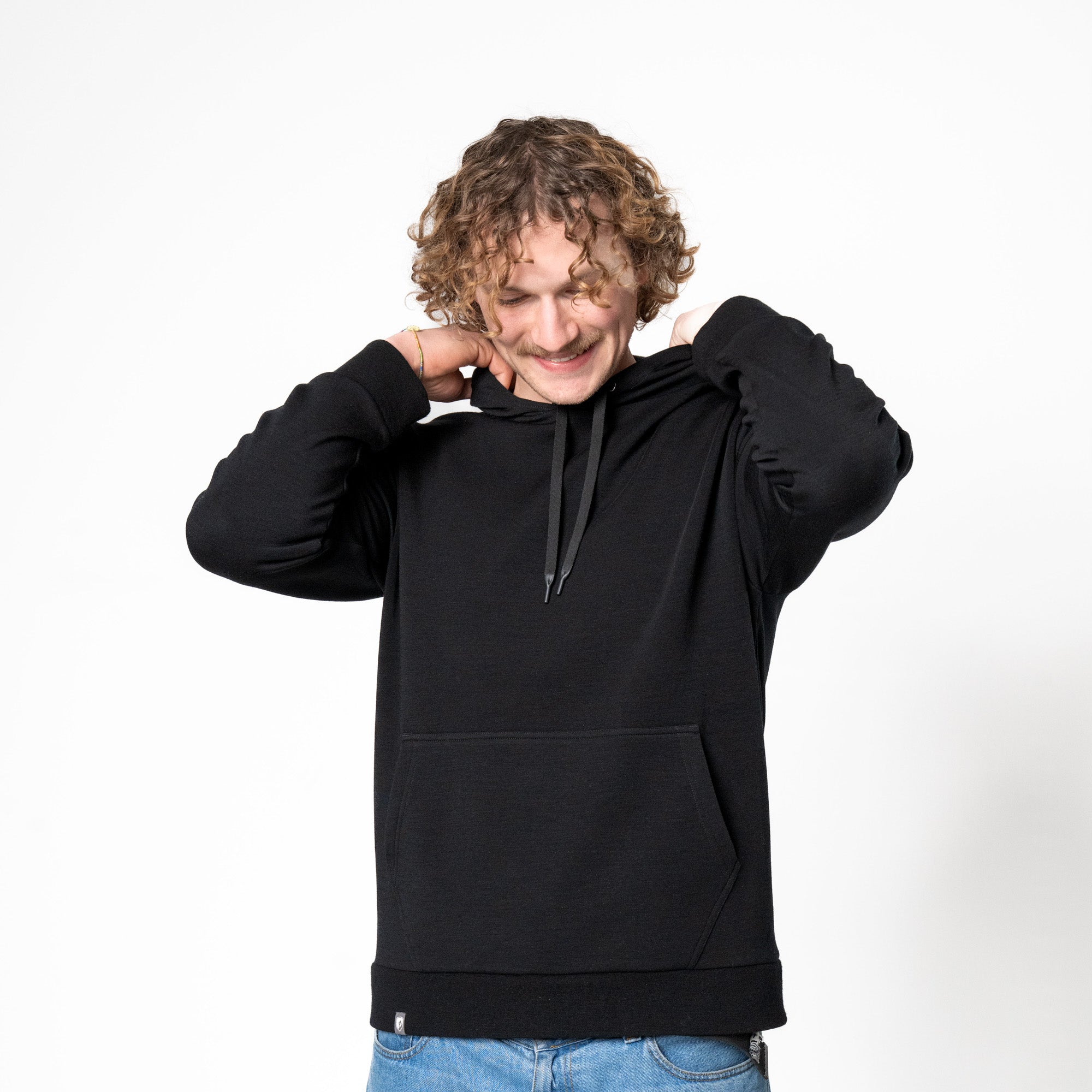 Merino Hoodie Herren 280 g/m²