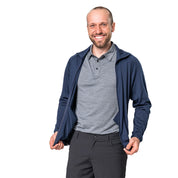 Veste 100% laine mérinos homme 160 g/m² - ultrafine