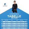 Tabella taglie Alpine Loacker merino manica lunga donna