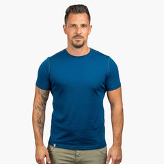 100% Merino T-shirt heren, 180 g/m2