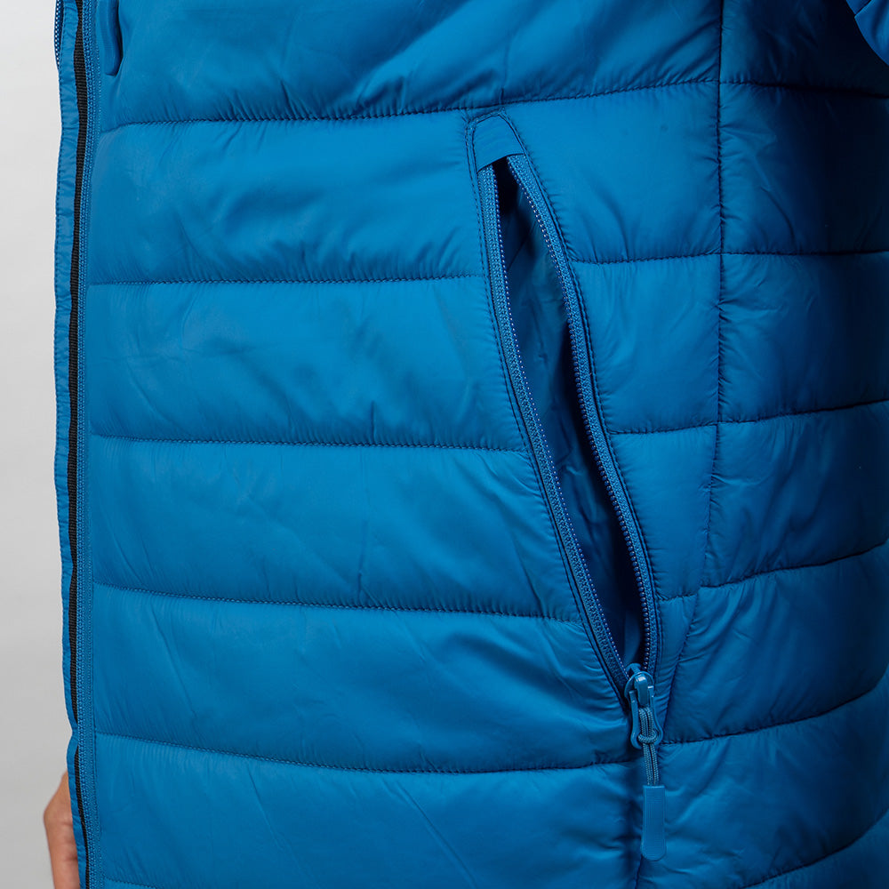 Warm insulation jacket for men with wool lining