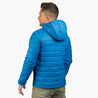 Warm insulation jacket for men with wool lining