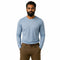 Alpin Loacker Merino Coolmax Langarmshirt Herren 150 g/m² Melange – Trageansicht