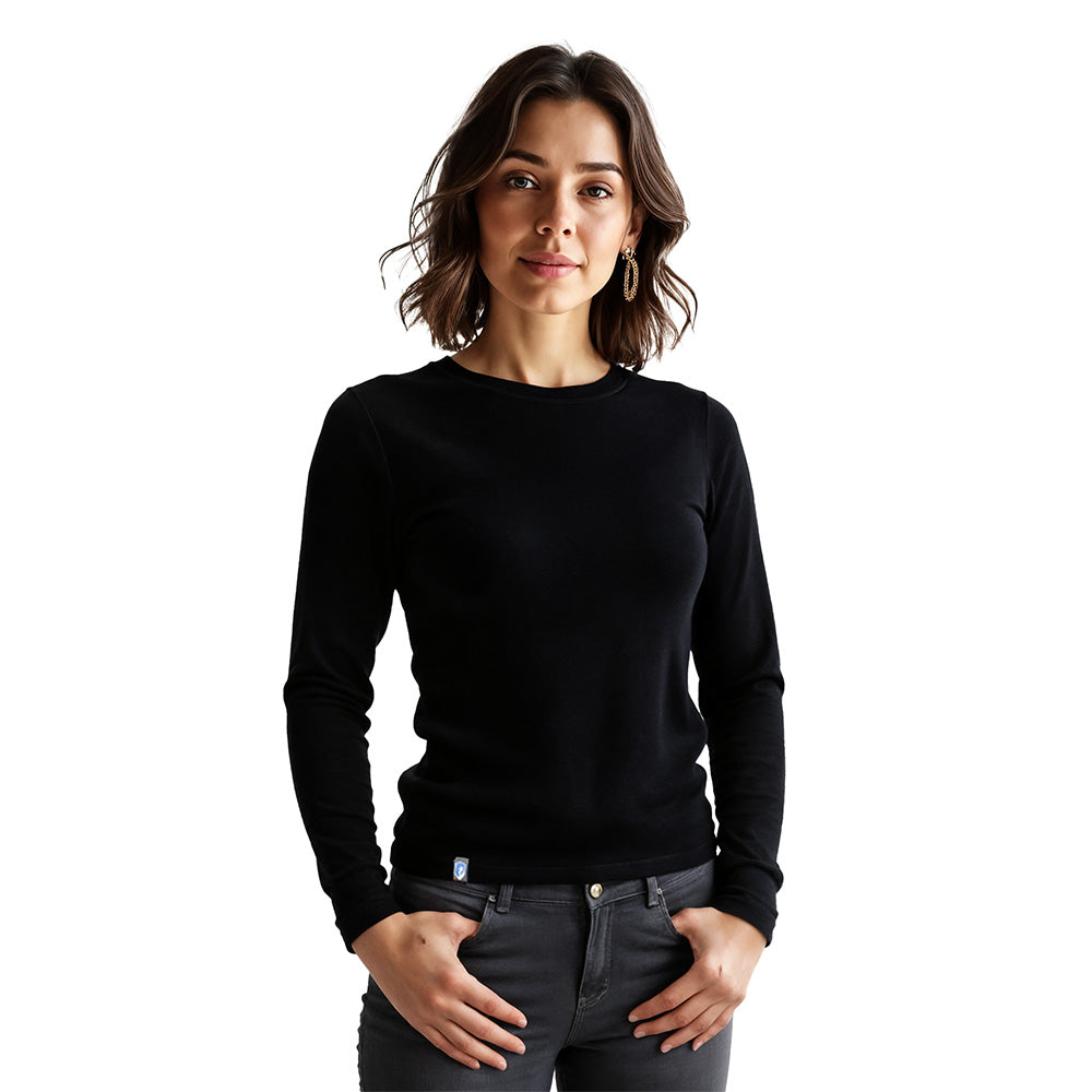 Merino long-sleeved shirt ladies 150 g/m2