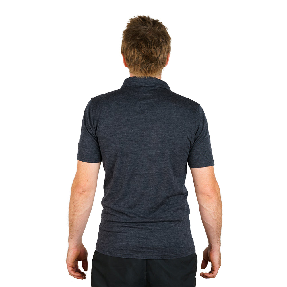 Merino Poloshirt Heren 150 g/m² - NIEUW