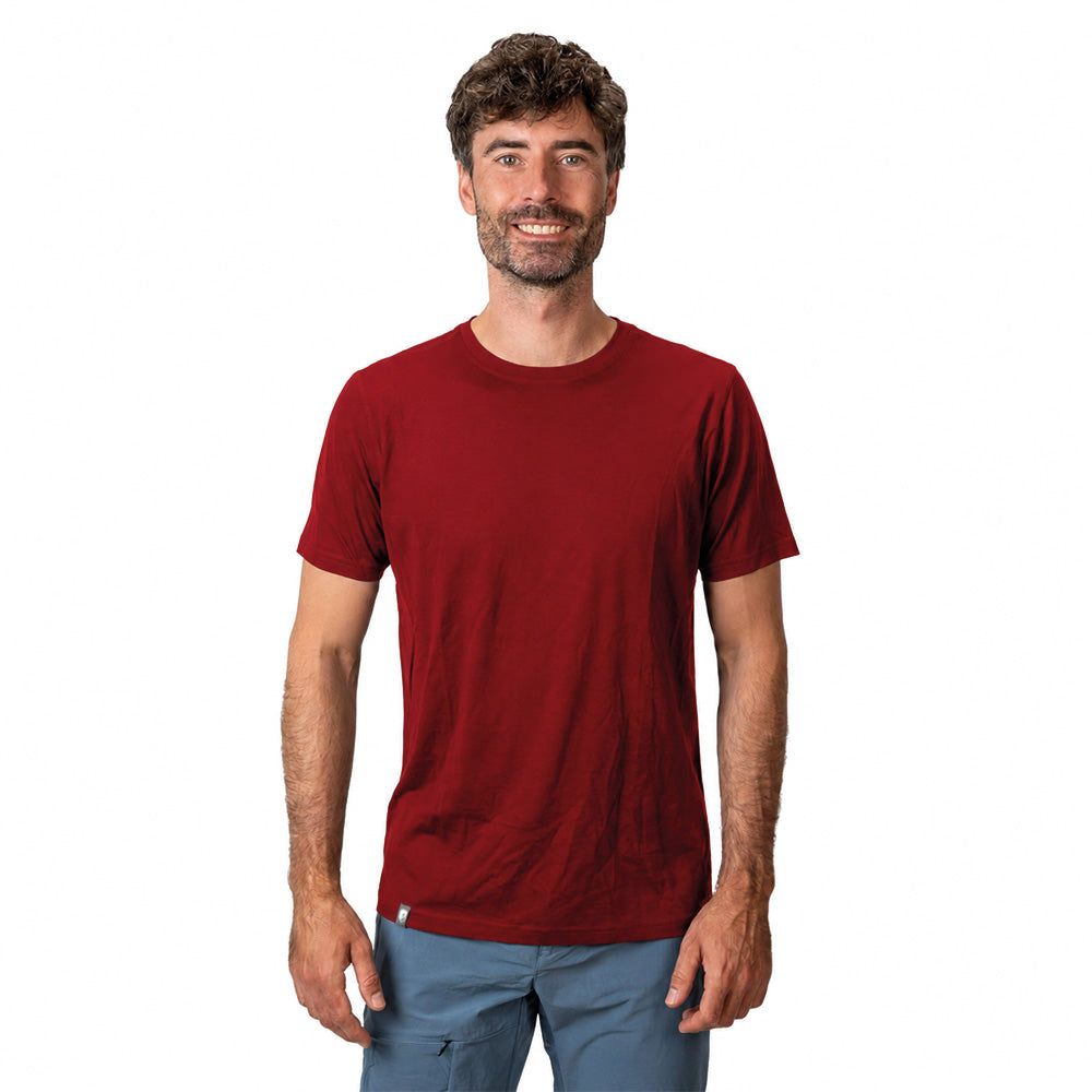 T-shirt homme 100 % mérinos - ultra-fin