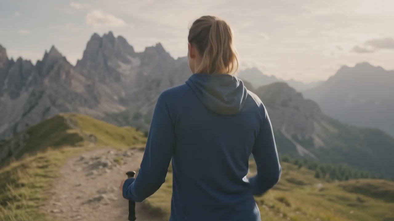 Merino Sun Hoodie Dames 135 g/m² – ultralight