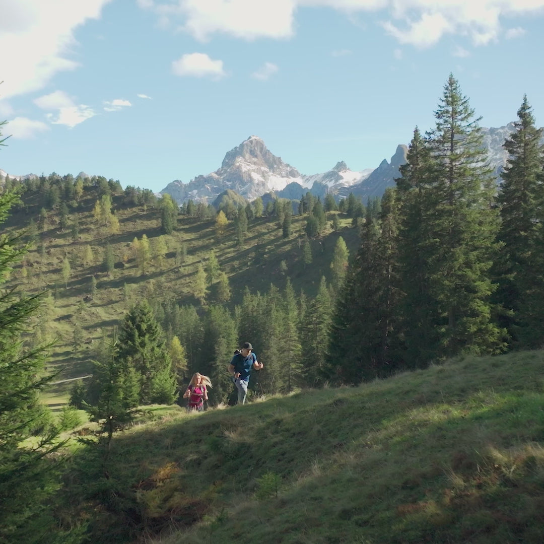 Merino ondergoed wandelstokken