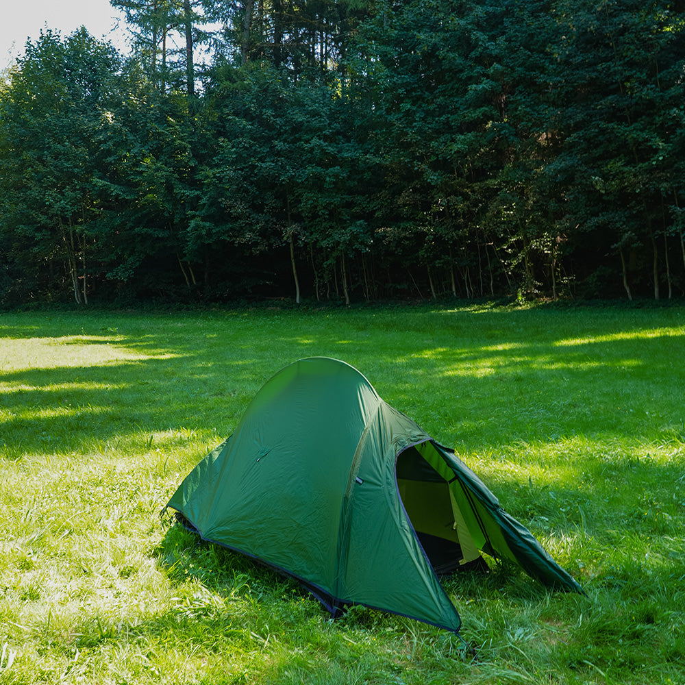 ultralichte 1-mans-tent-natuurwandeling