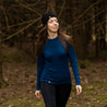 Alpin Loacker merino långärmad skjorta för kvinnor för utomhus- och bergsporter