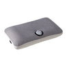 Alpin Loacker almohada de viaje ultraligera en gris, almohada de camping ergonómica