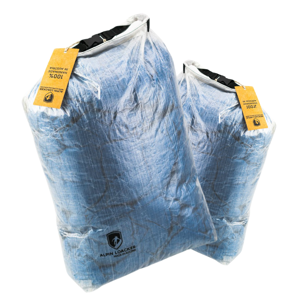 ALPIN LOACKER - Dyneema Drybag - ULTRA lätt, robust, vattentät - tillverkad i Österrike - Alpin Loacker