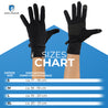 merino gloves unisex size chart
