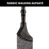 ALPIN LOACKER -PRO KIT 10 - Ski, Snow, Mud - Stock Plate | Nordic Walking Pads | Asphalt rubber buffers for hiking poles | Trekking poles