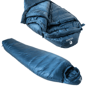 Down Pro 3 Jahreszeiten Schlafsack 860g, ideal für Outdoor-Abenteuer, kompakt und leicht, mit hochwertiger Daunenfüllung für optimalen Komfort bei kühleren Temperaturen.